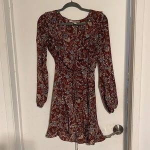 Paisley print forever 21 contemporary dress. Perfect for fall. Pair w/boots